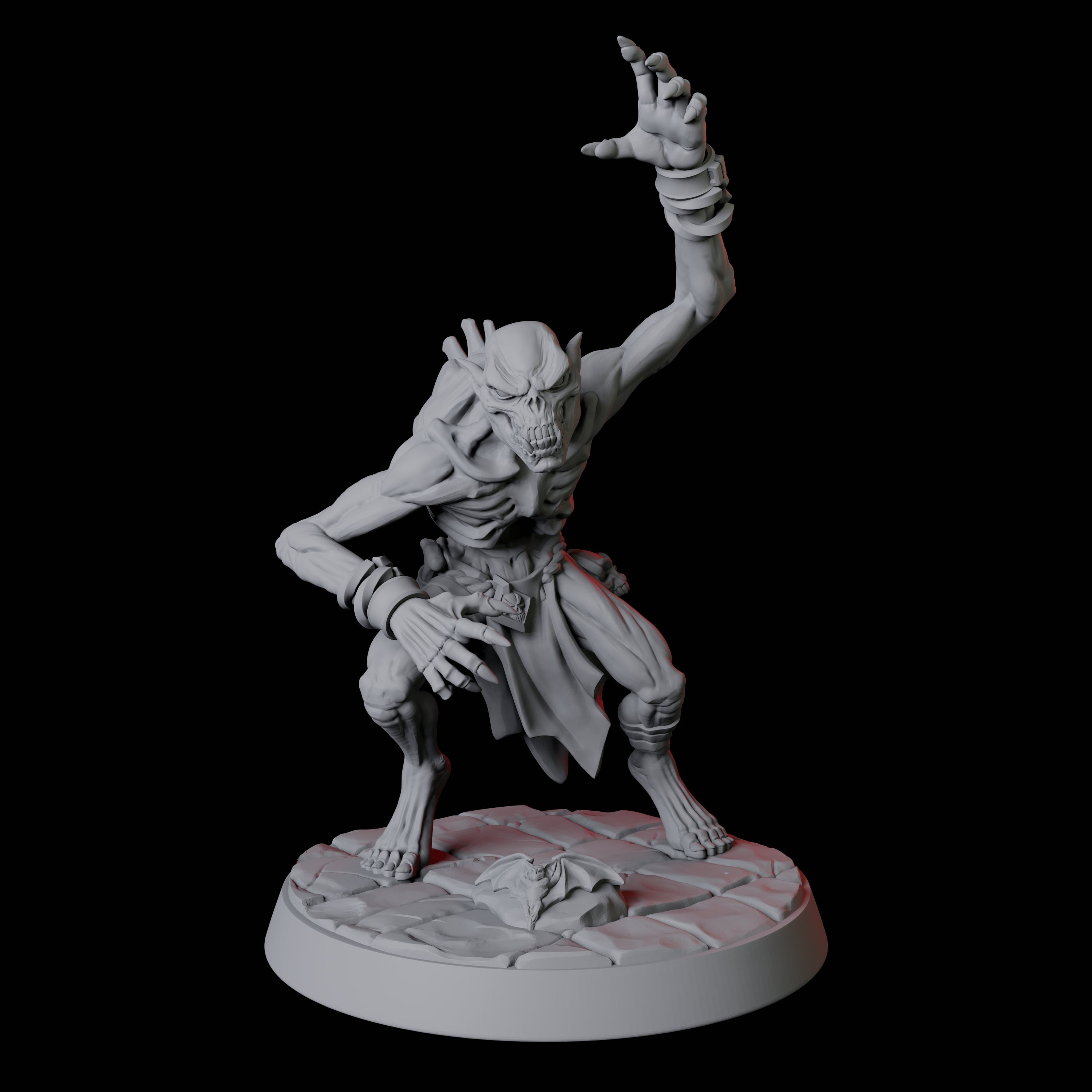 Creeping Ghoul D Miniature for Dungeons and Dragons, Pathfinder or other TTRPGs