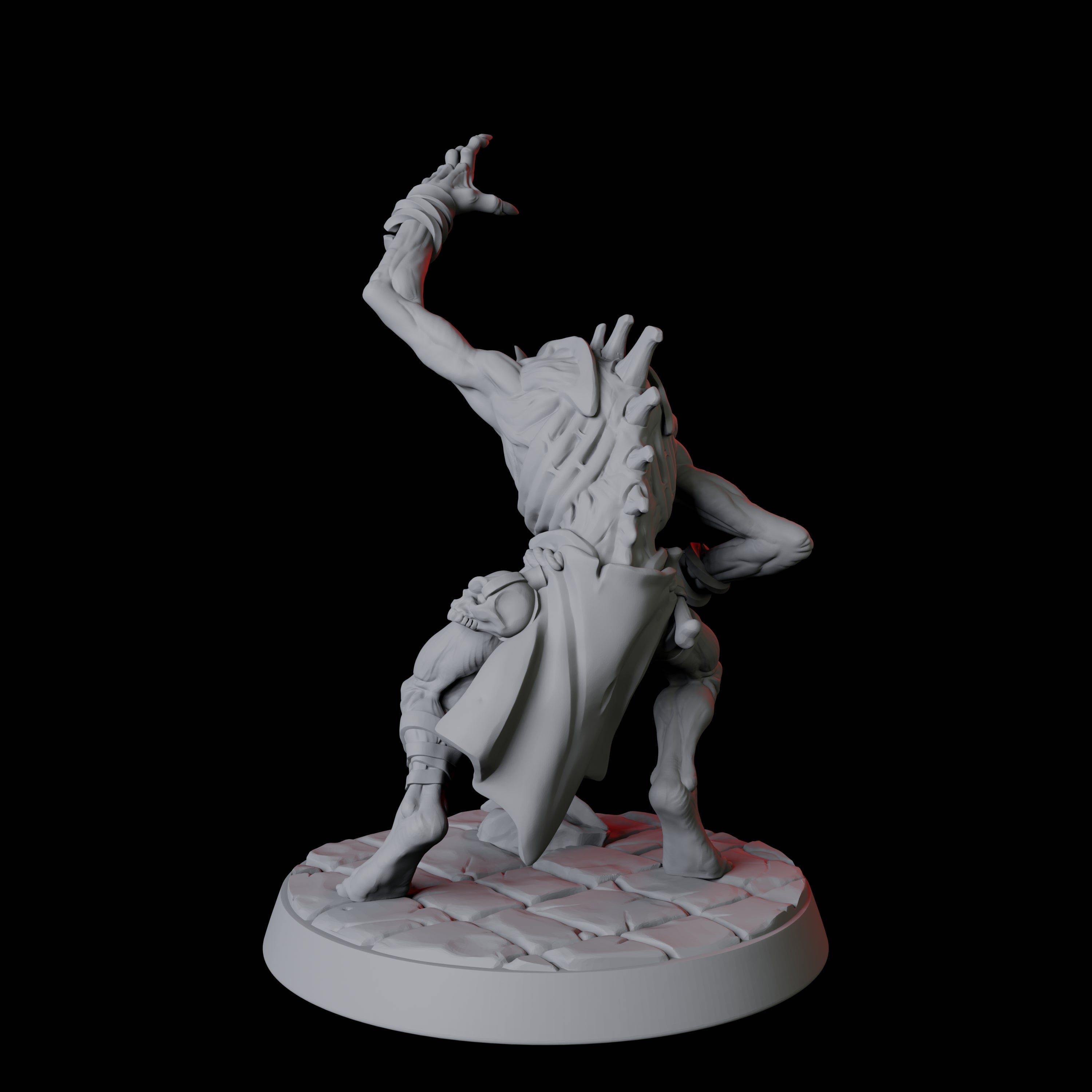 Creeping Ghoul D Miniature for Dungeons and Dragons, Pathfinder or other TTRPGs