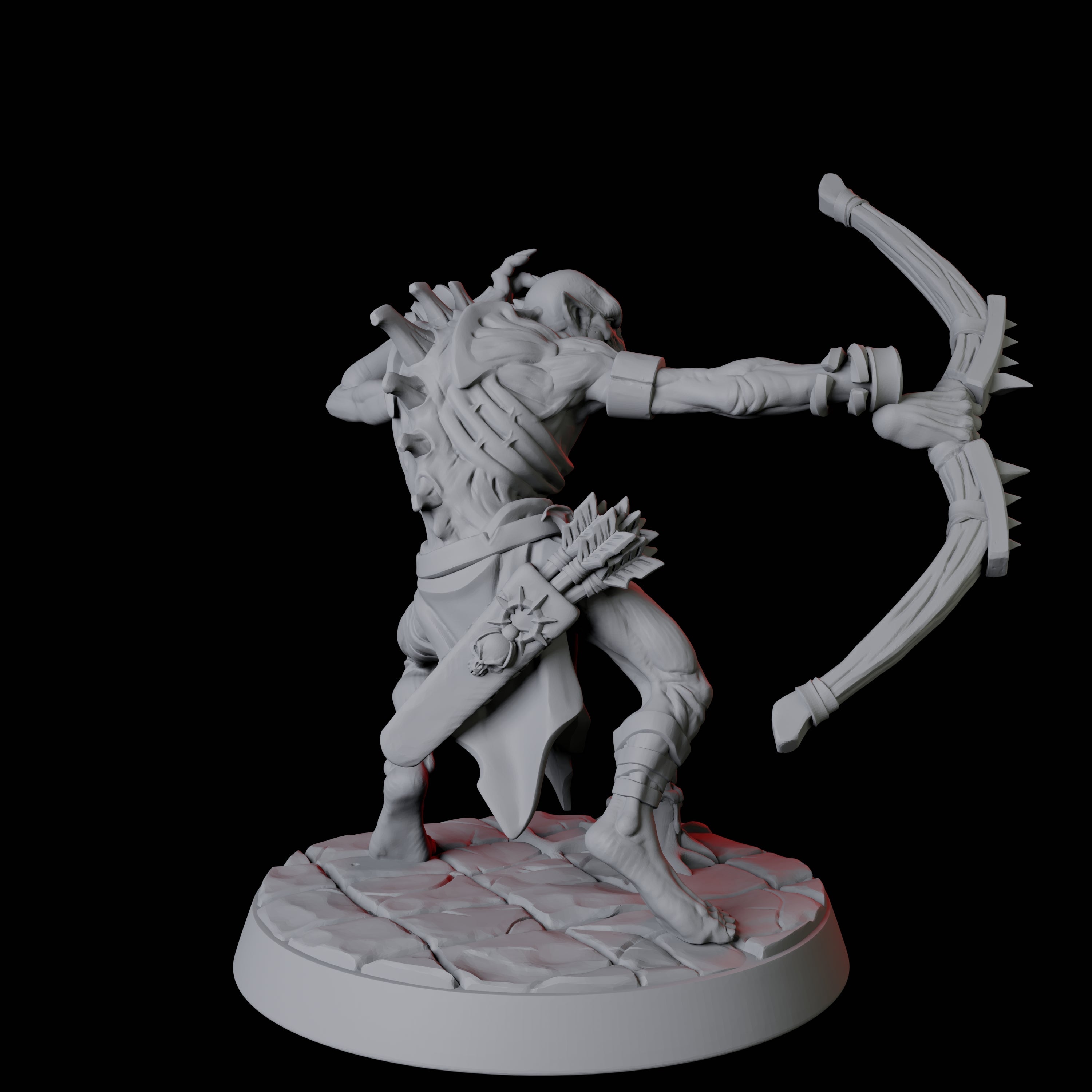 Creeping Ghoul E Miniature for Dungeons and Dragons, Pathfinder or other TTRPGs