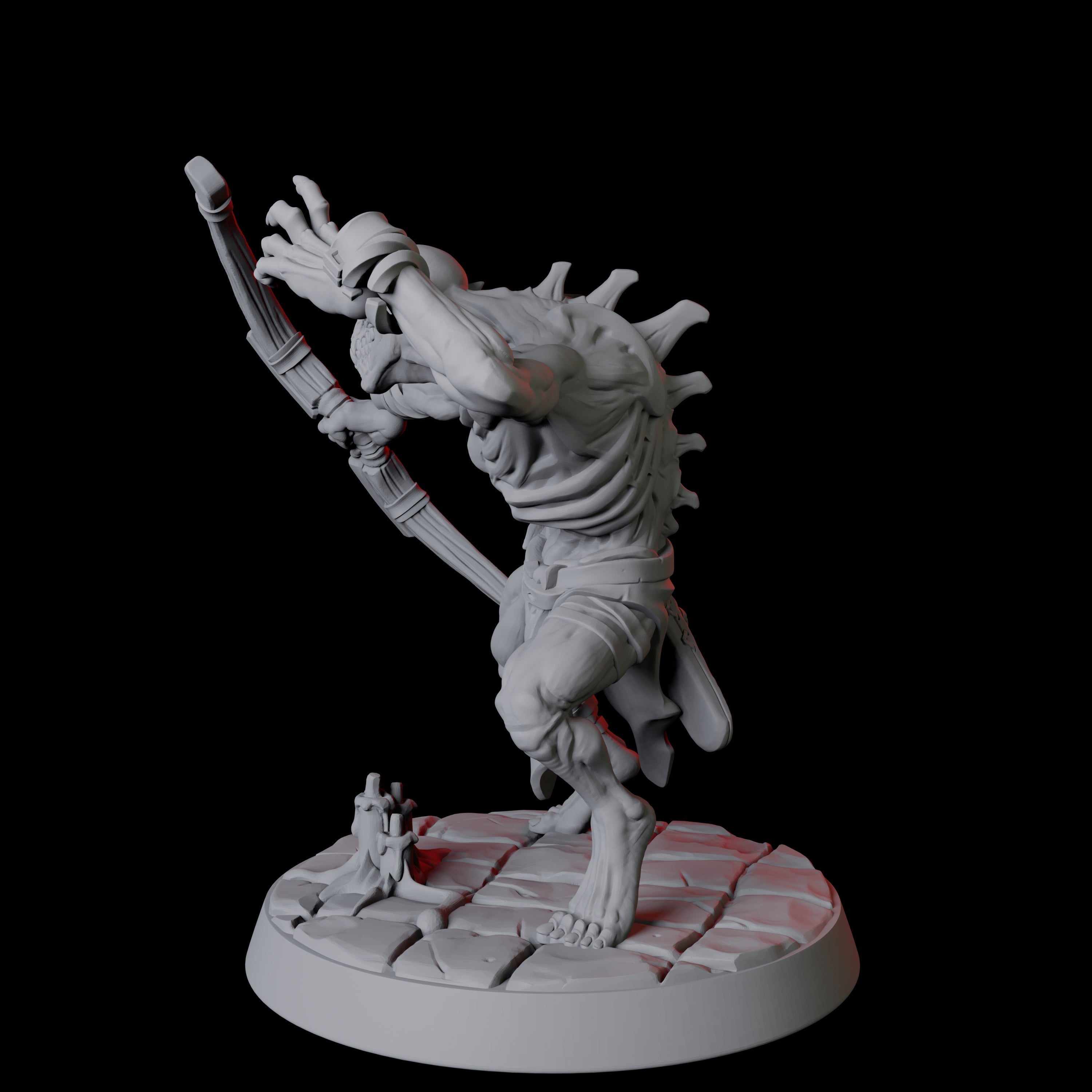 Creeping Ghoul E Miniature for Dungeons and Dragons, Pathfinder or other TTRPGs