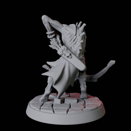 Creeping Ghoul F Miniature for Dungeons and Dragons, Pathfinder or other TTRPGs