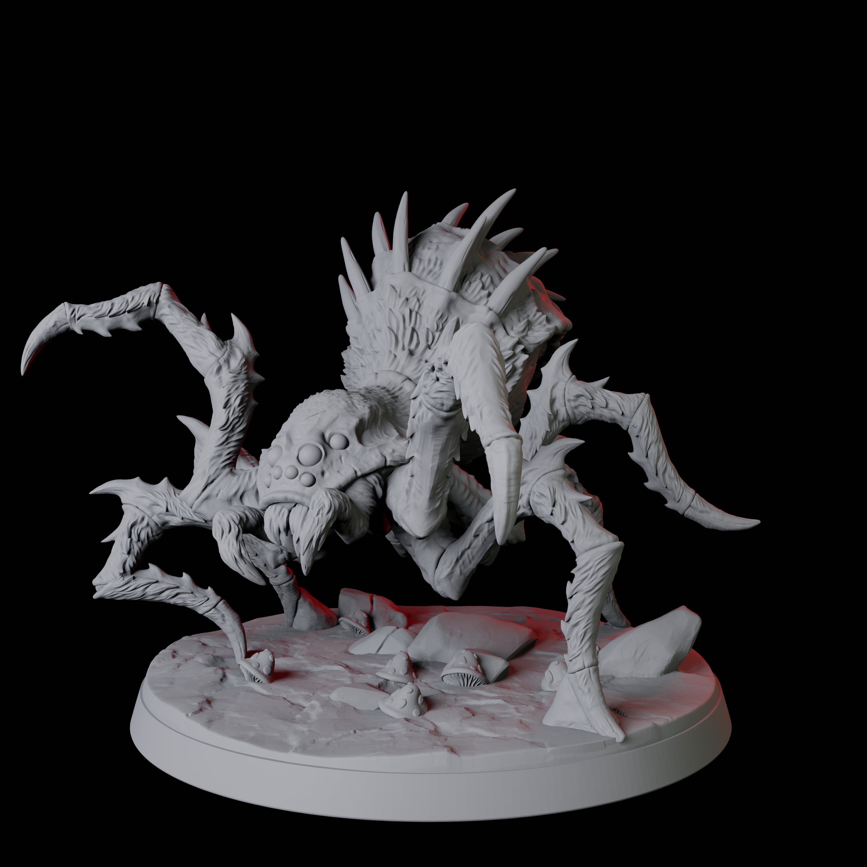 Creeping Giant Spider A Miniature for Dungeons and Dragons, Pathfinder or other TTRPGs