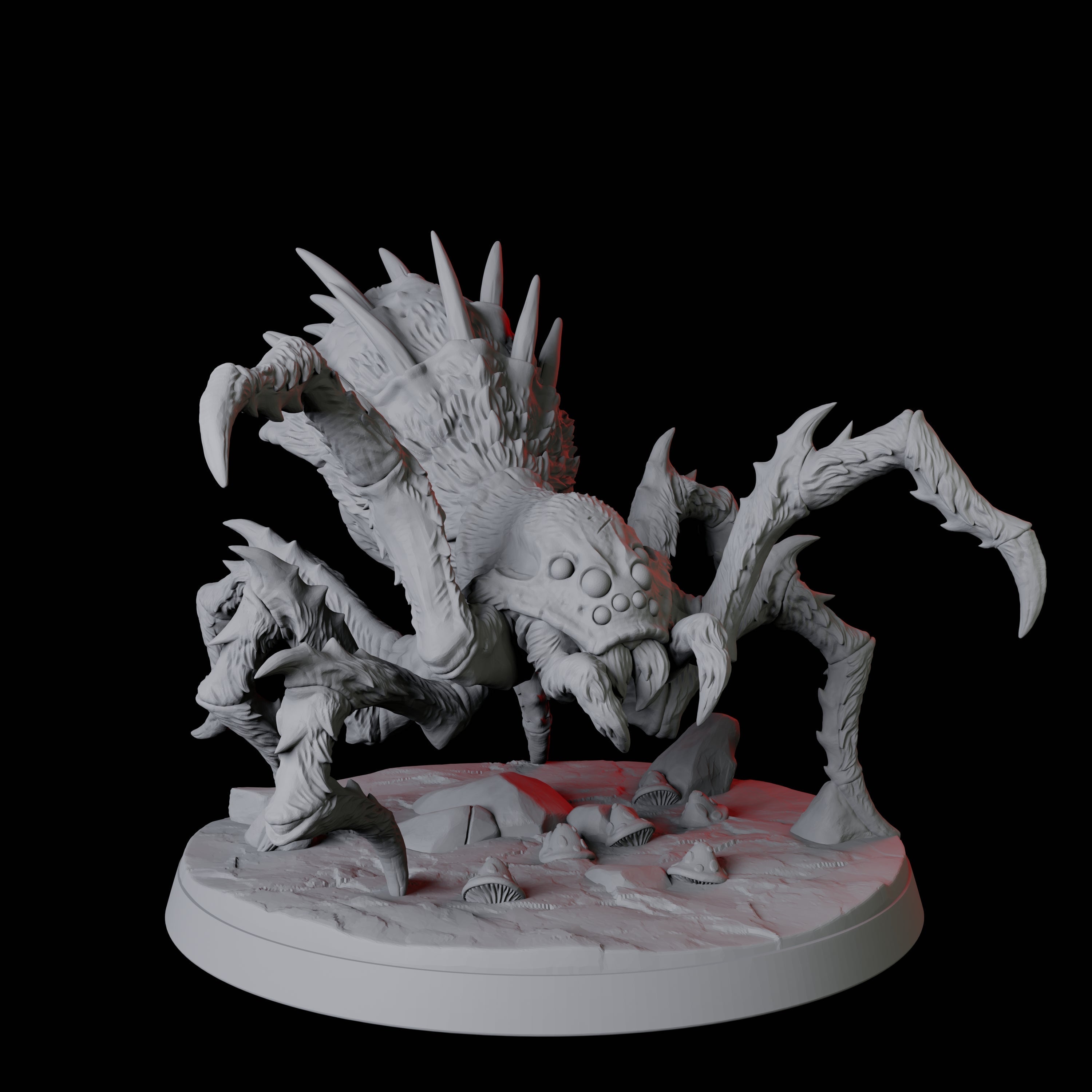 Creeping Giant Spider A Miniature for Dungeons and Dragons, Pathfinder or other TTRPGs