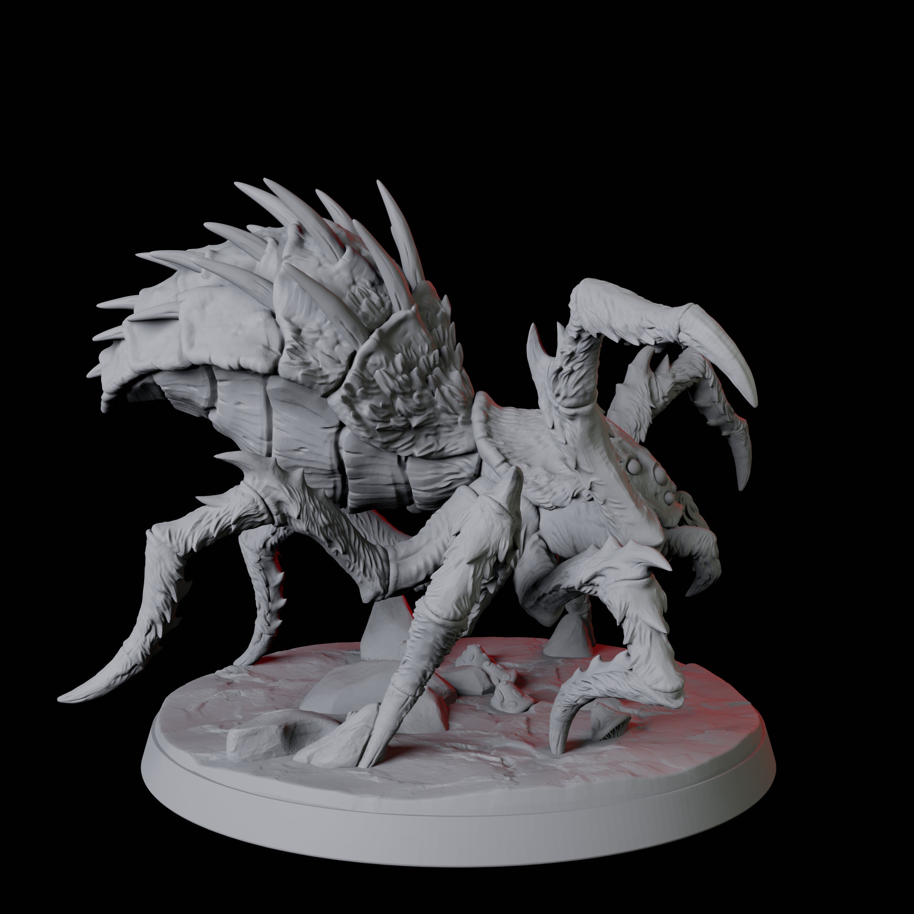 Creeping Giant Spider A Miniature for Dungeons and Dragons, Pathfinder or other TTRPGs