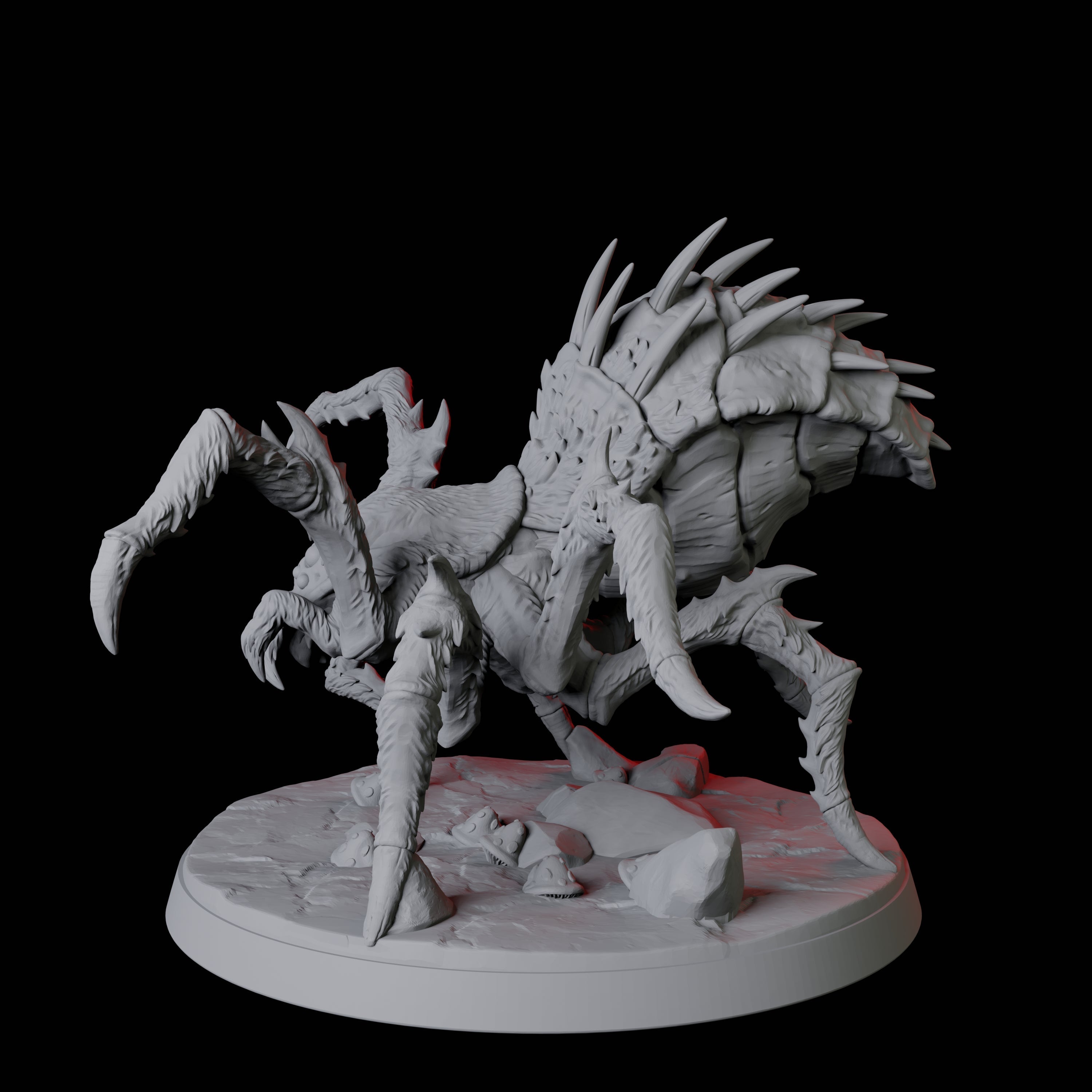 Creeping Giant Spider A Miniature for Dungeons and Dragons, Pathfinder or other TTRPGs