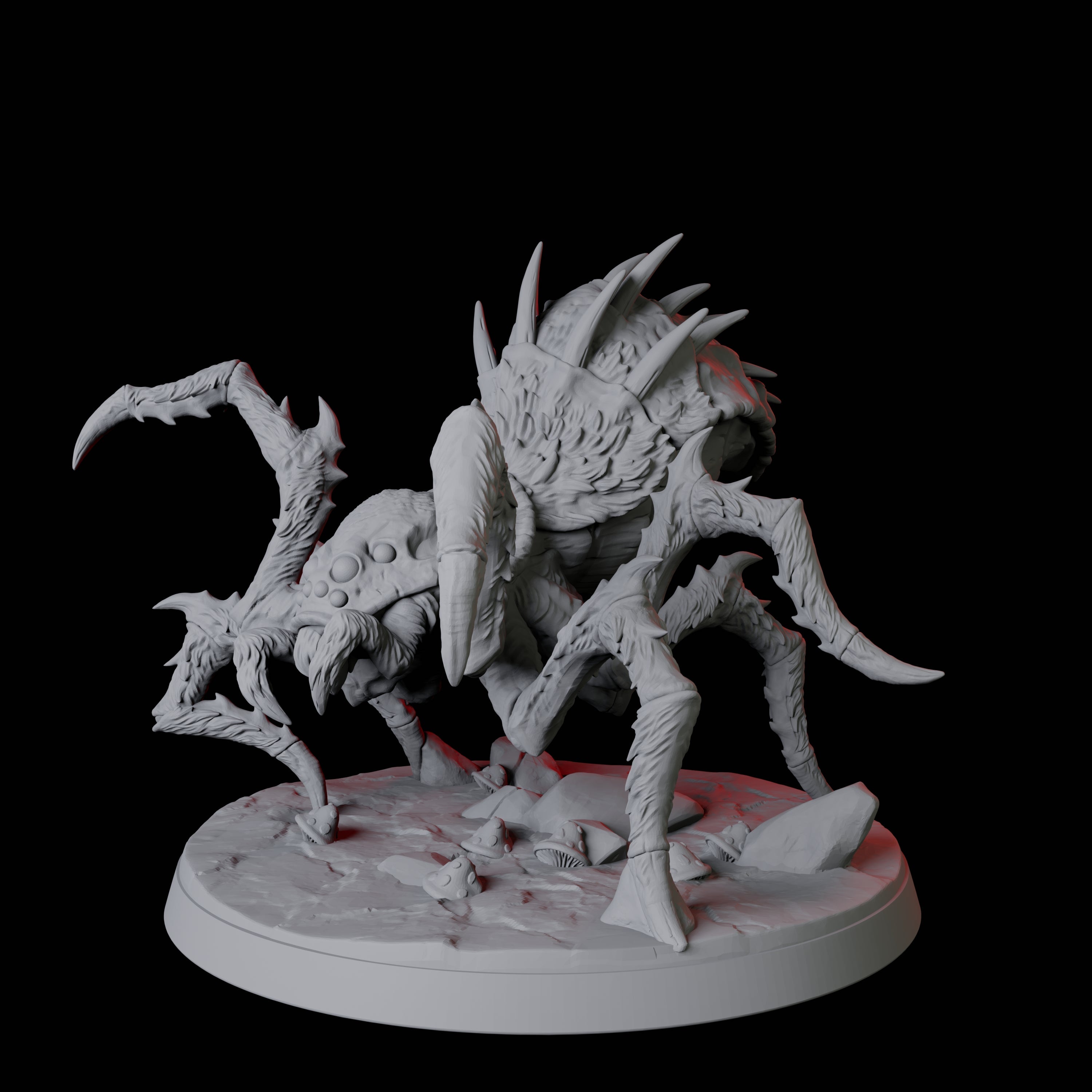 Creeping Giant Spider A Miniature for Dungeons and Dragons, Pathfinder or other TTRPGs