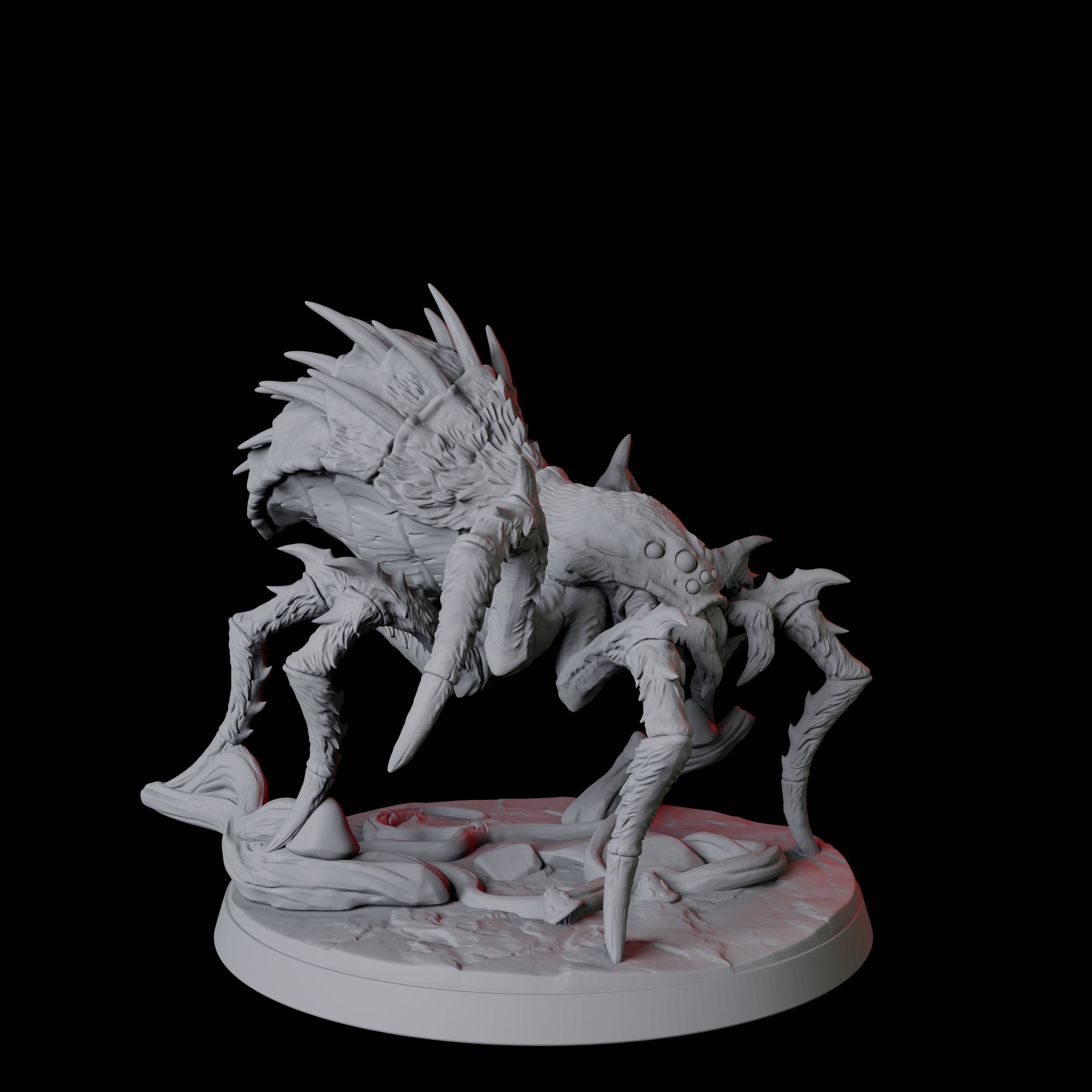 Creeping Giant Spider B Miniature for Dungeons and Dragons, Pathfinder or other TTRPGs