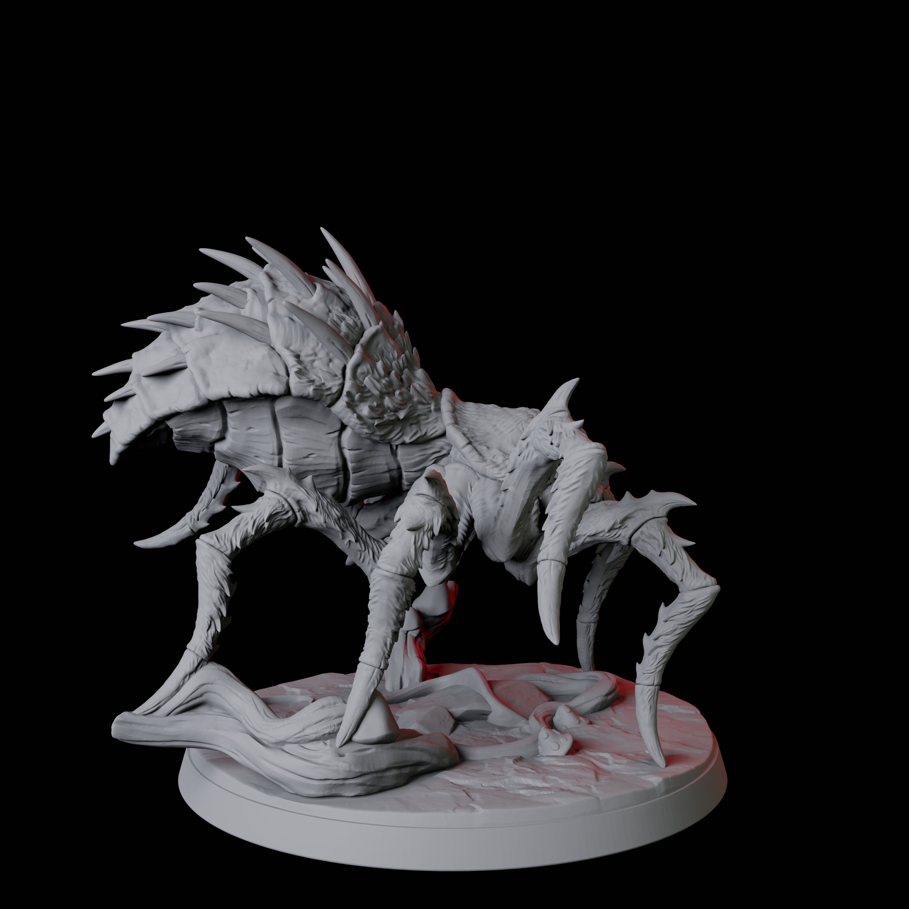 Creeping Giant Spider B Miniature for Dungeons and Dragons, Pathfinder or other TTRPGs