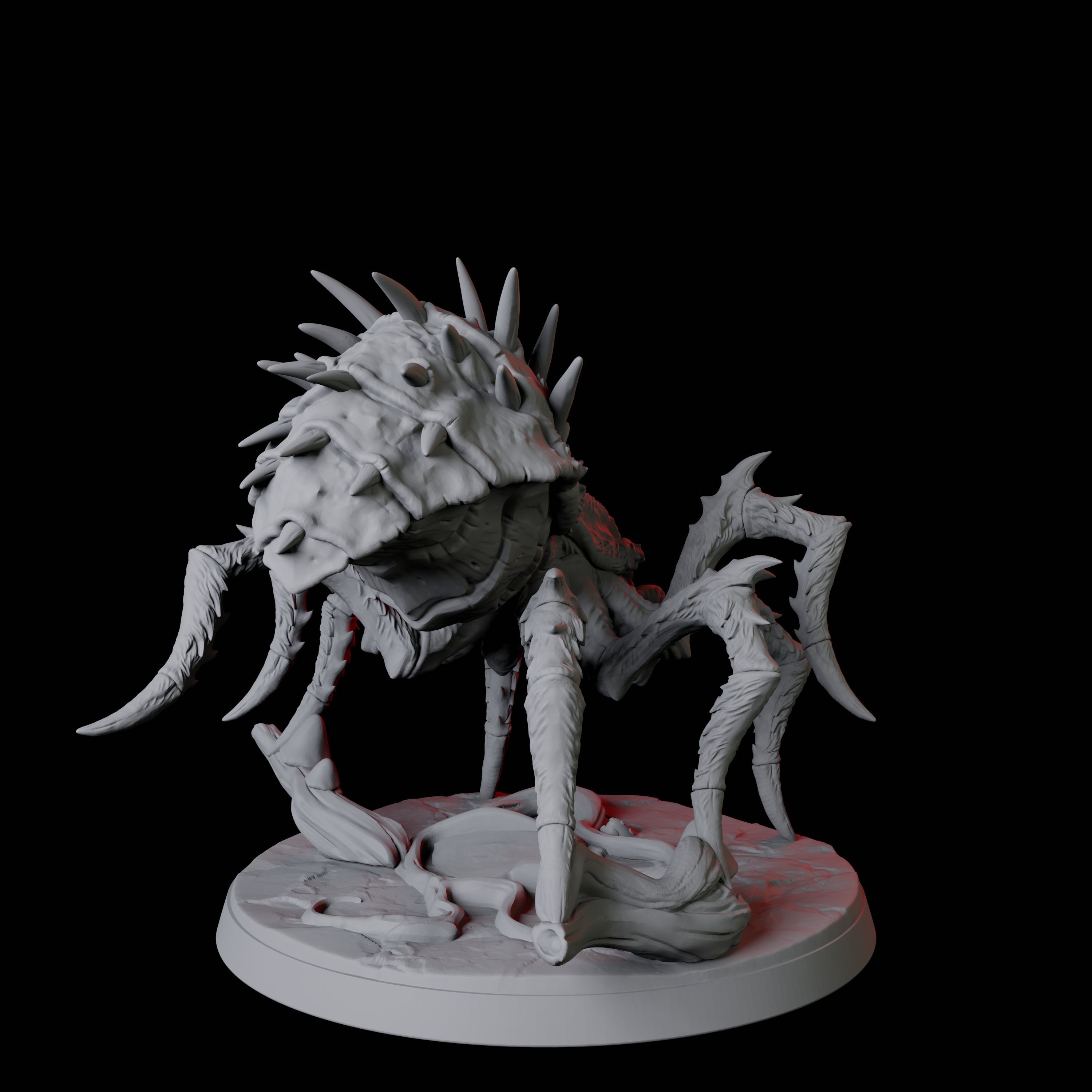 Creeping Giant Spider B Miniature for Dungeons and Dragons, Pathfinder or other TTRPGs