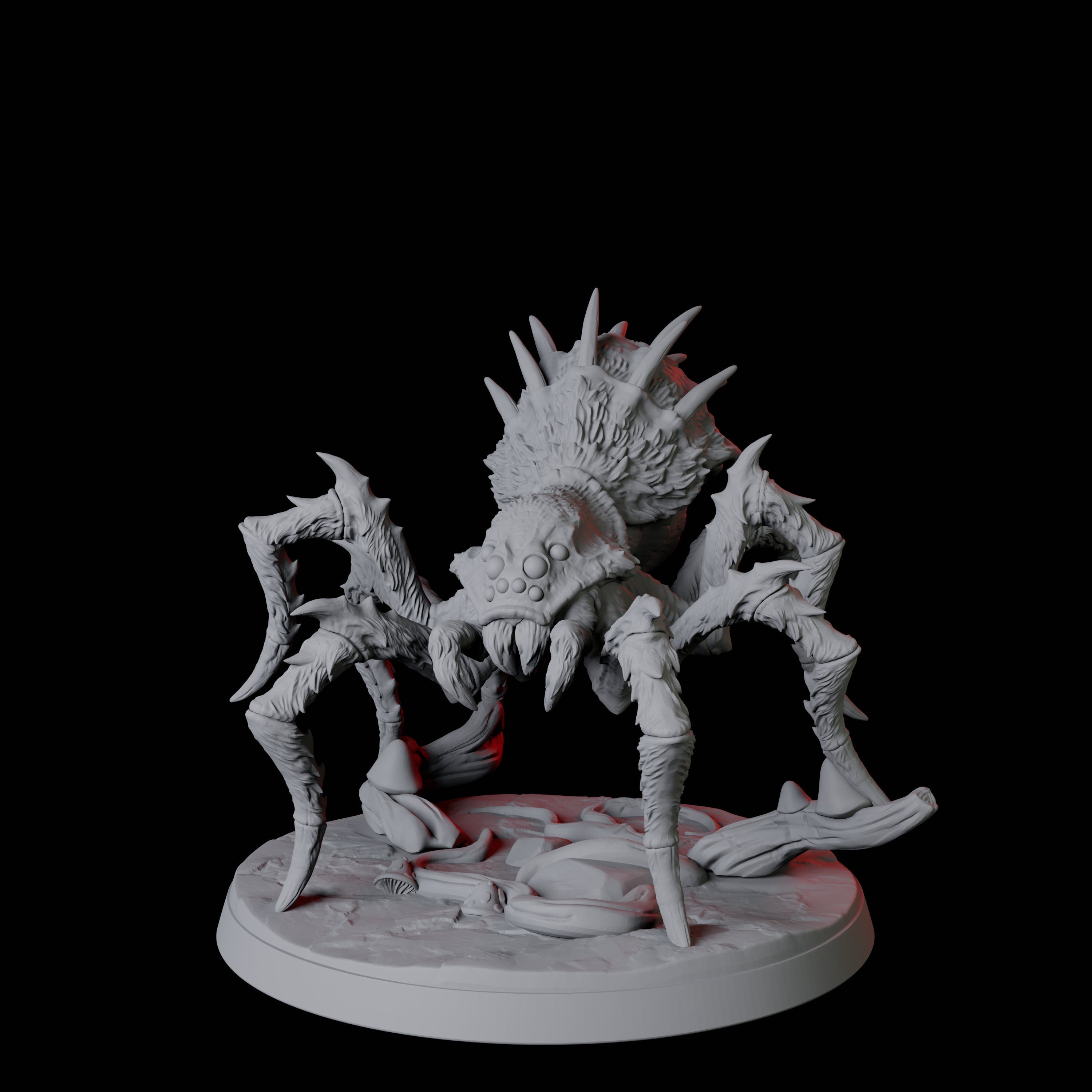 Creeping Giant Spider B Miniature for Dungeons and Dragons, Pathfinder or other TTRPGs