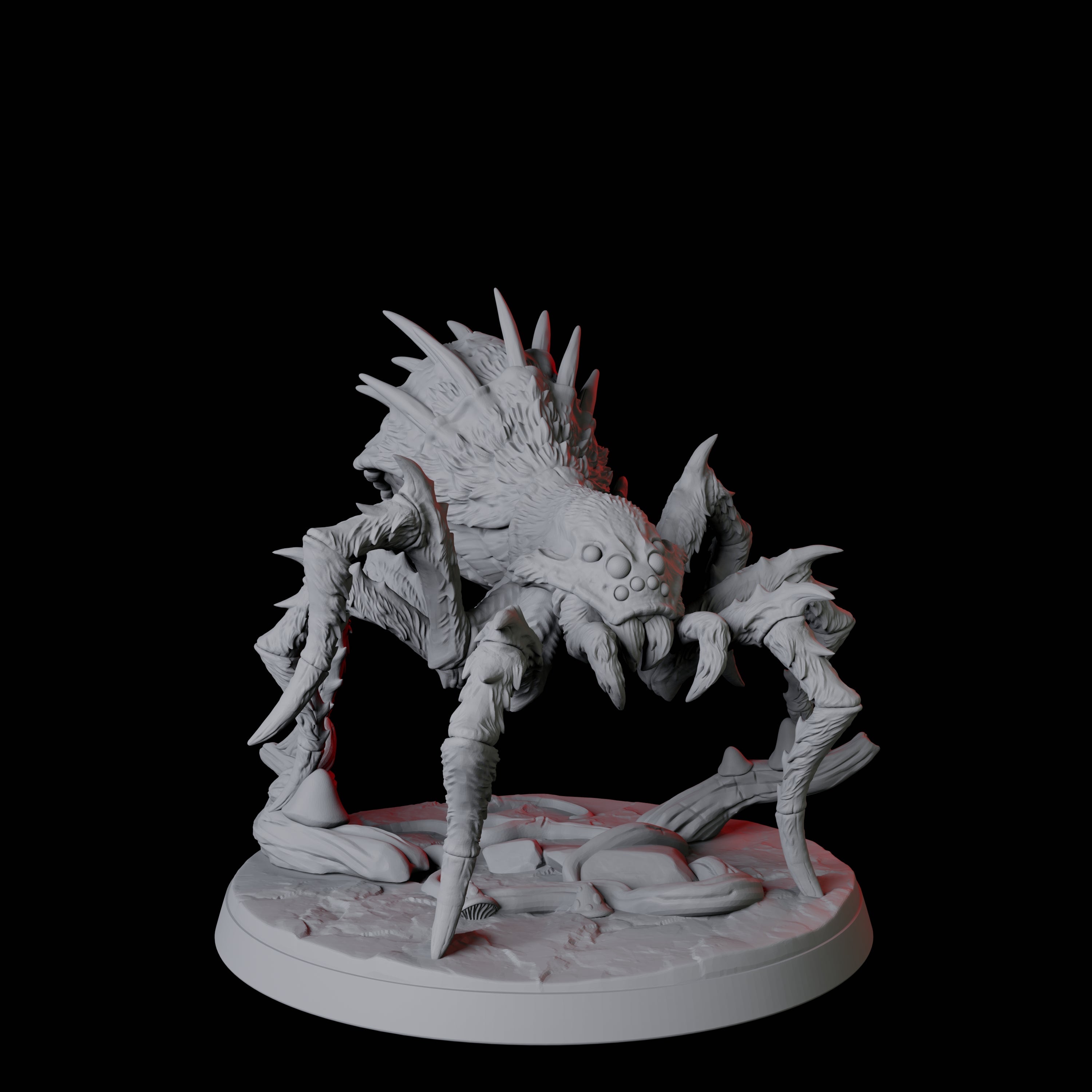 Creeping Giant Spider B Miniature for Dungeons and Dragons, Pathfinder or other TTRPGs