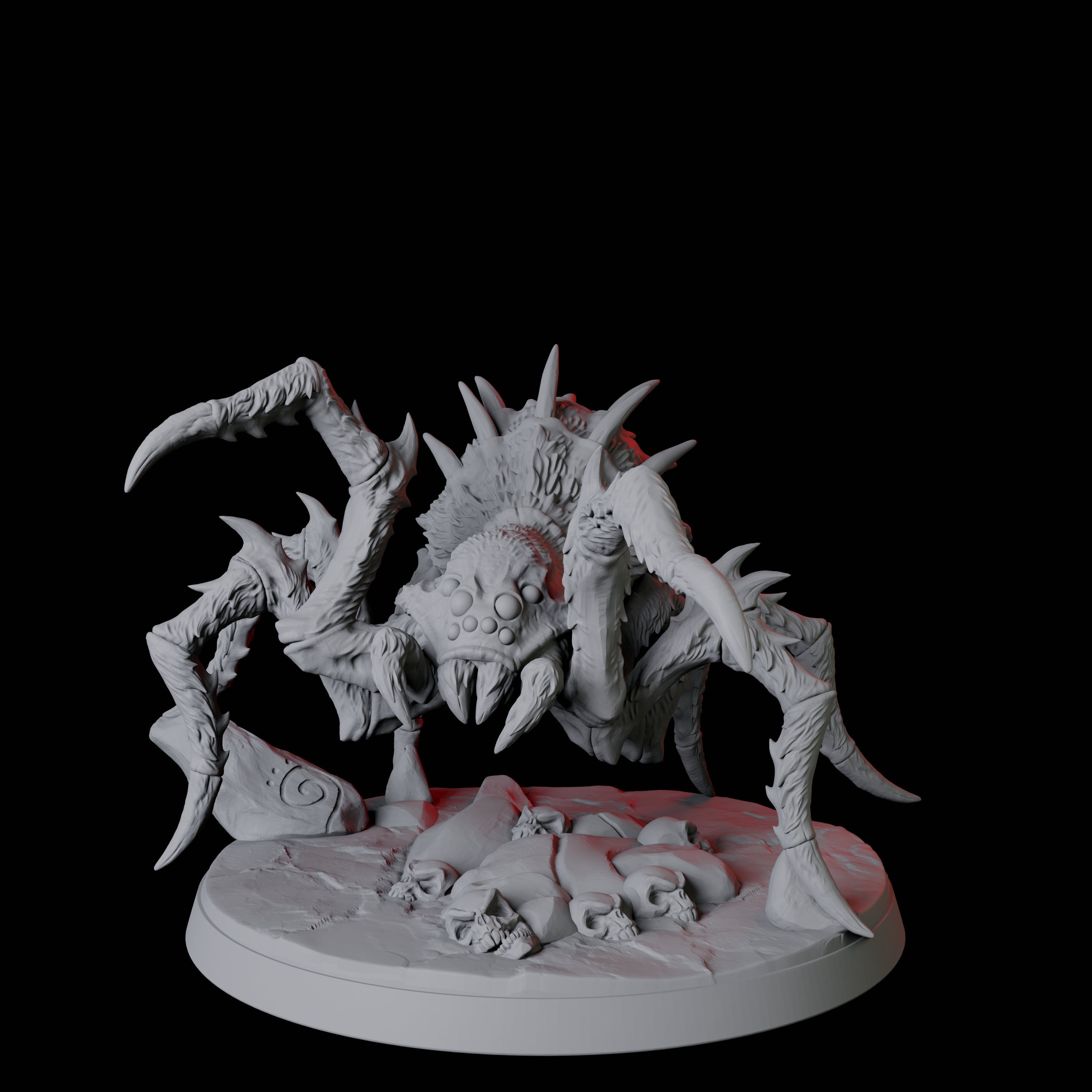 Creeping Giant Spider C Miniature for Dungeons and Dragons, Pathfinder or other TTRPGs