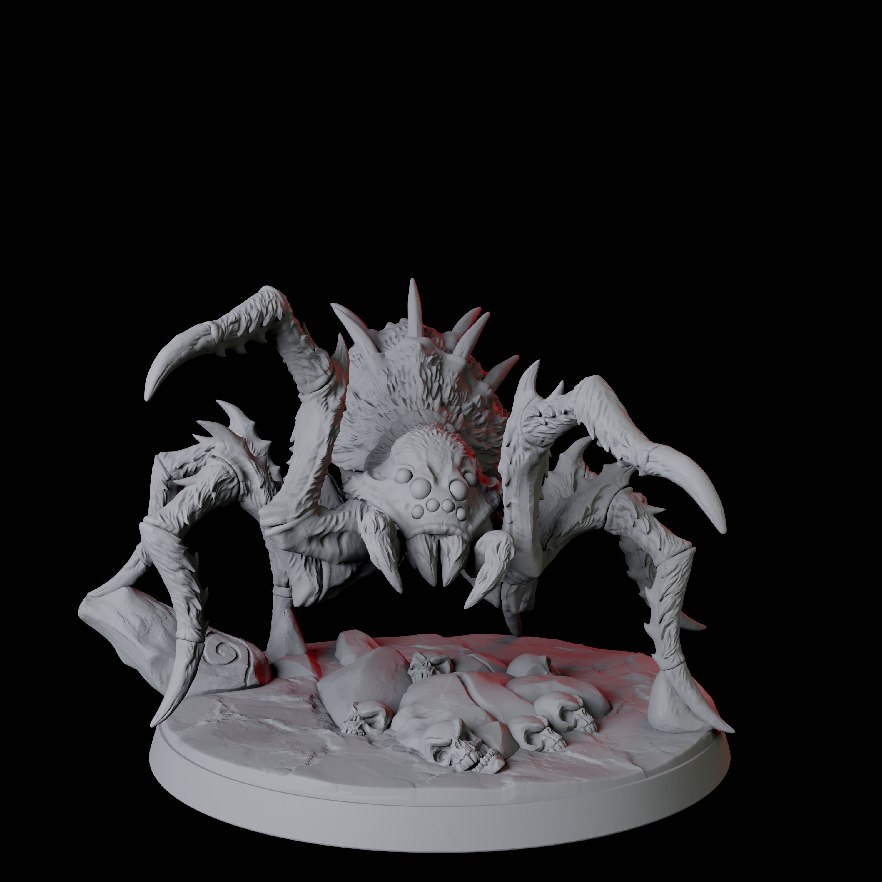 Creeping Giant Spider C Miniature for Dungeons and Dragons, Pathfinder or other TTRPGs