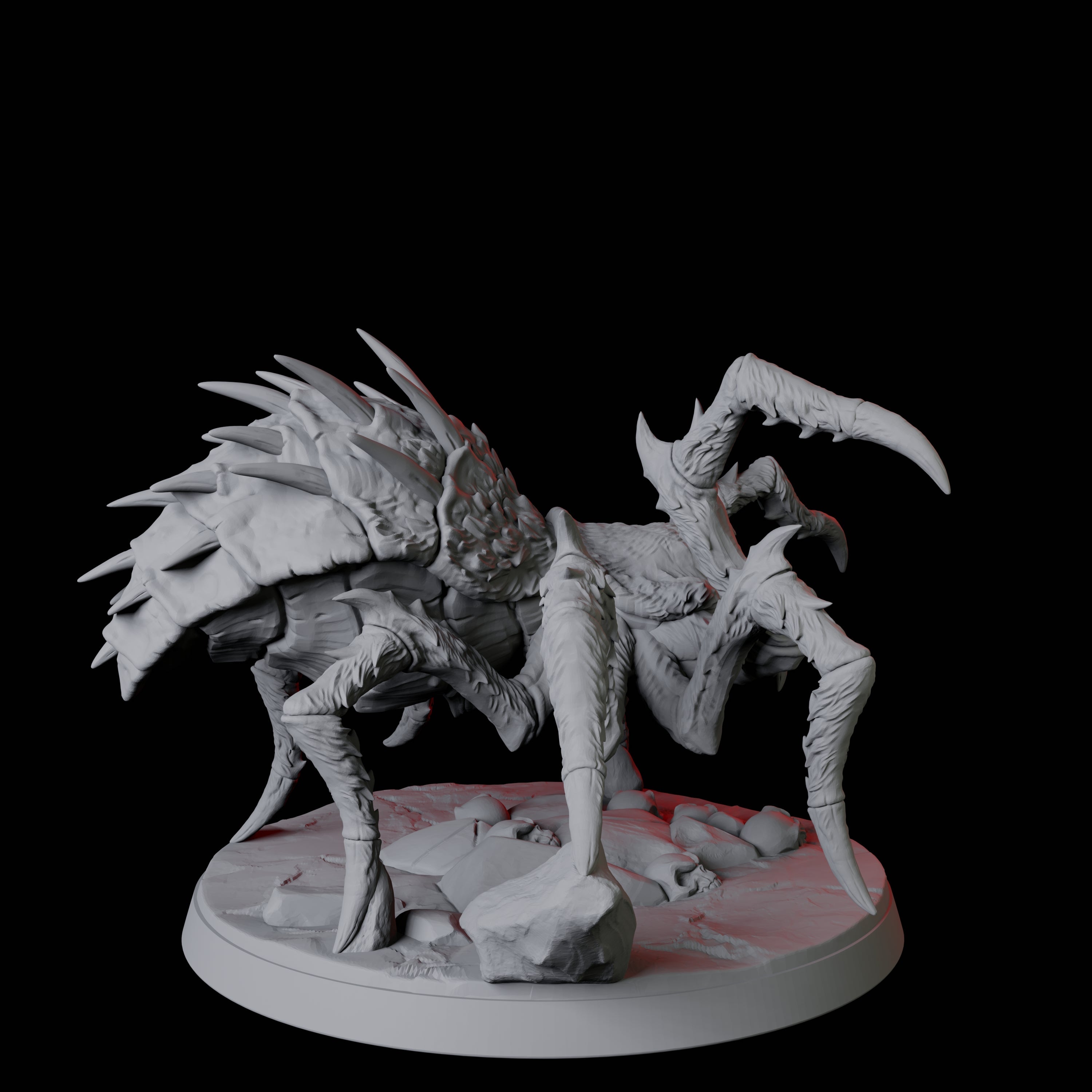 Creeping Giant Spider C Miniature for Dungeons and Dragons, Pathfinder or other TTRPGs