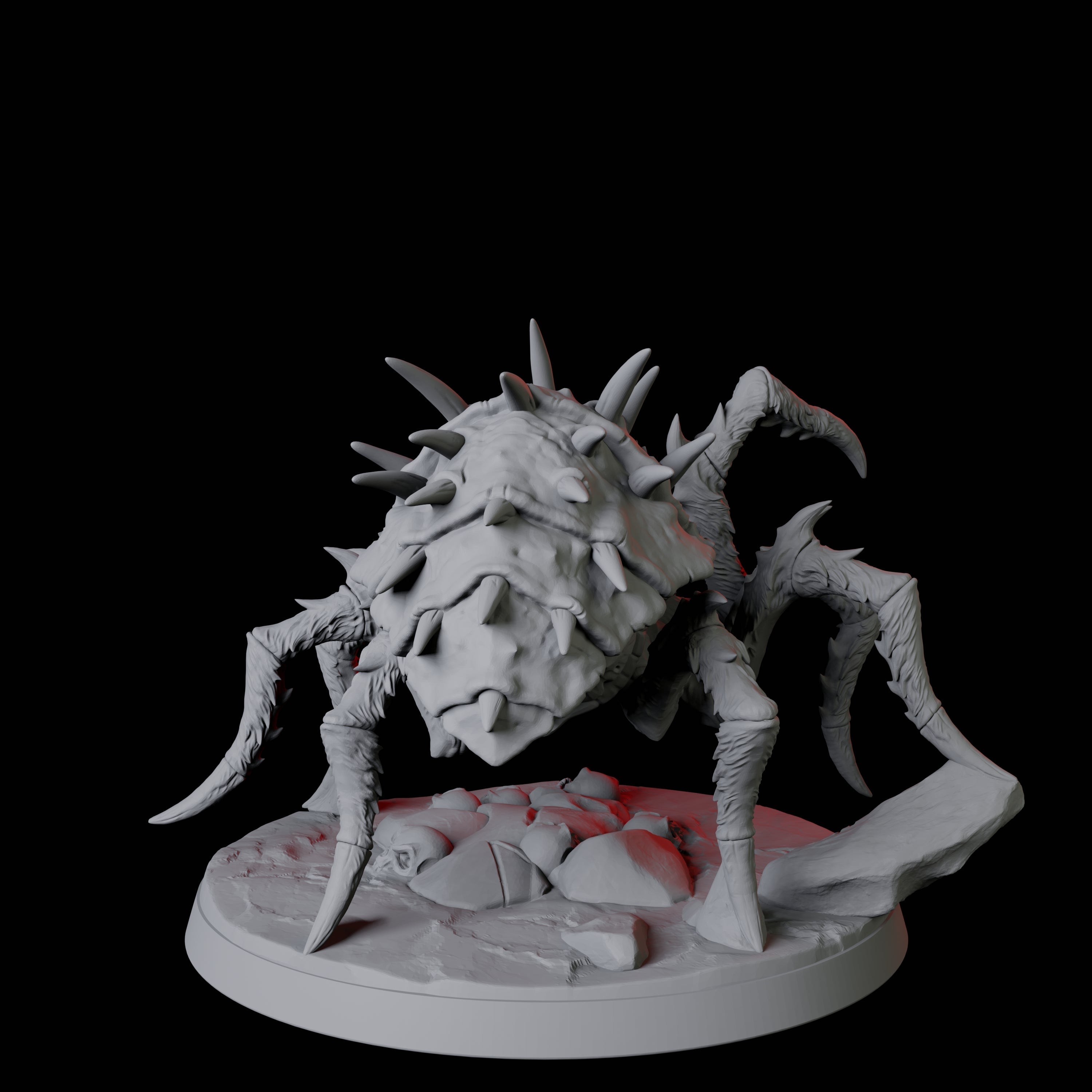 Creeping Giant Spider C Miniature for Dungeons and Dragons, Pathfinder or other TTRPGs