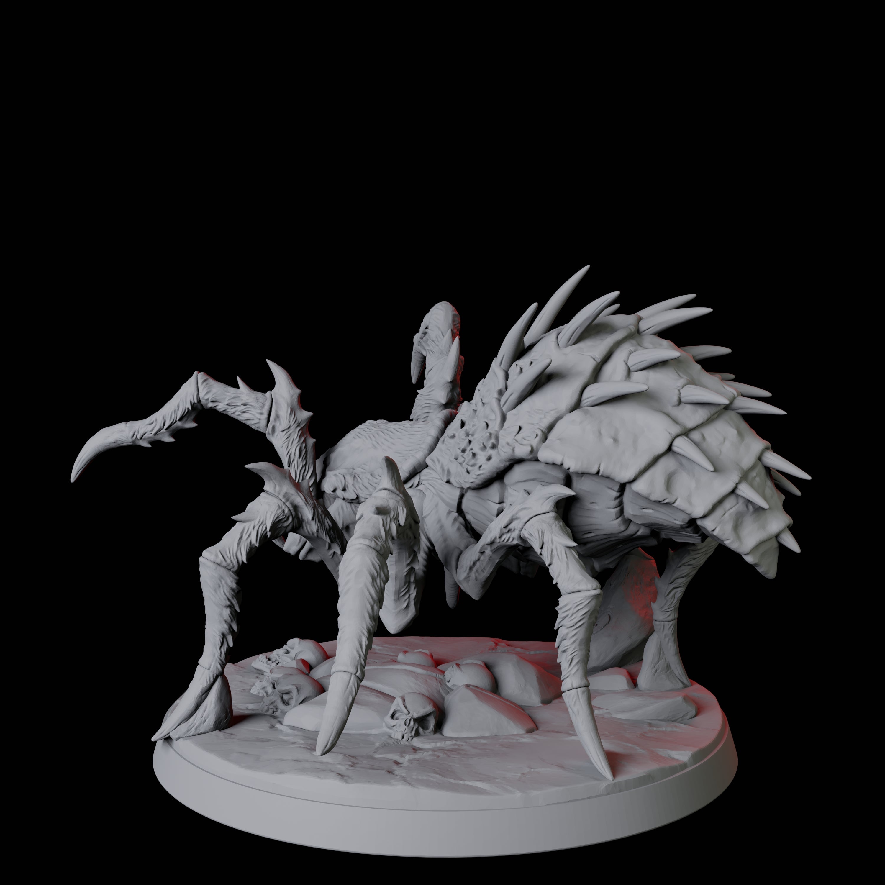 Creeping Giant Spider C Miniature for Dungeons and Dragons, Pathfinder or other TTRPGs