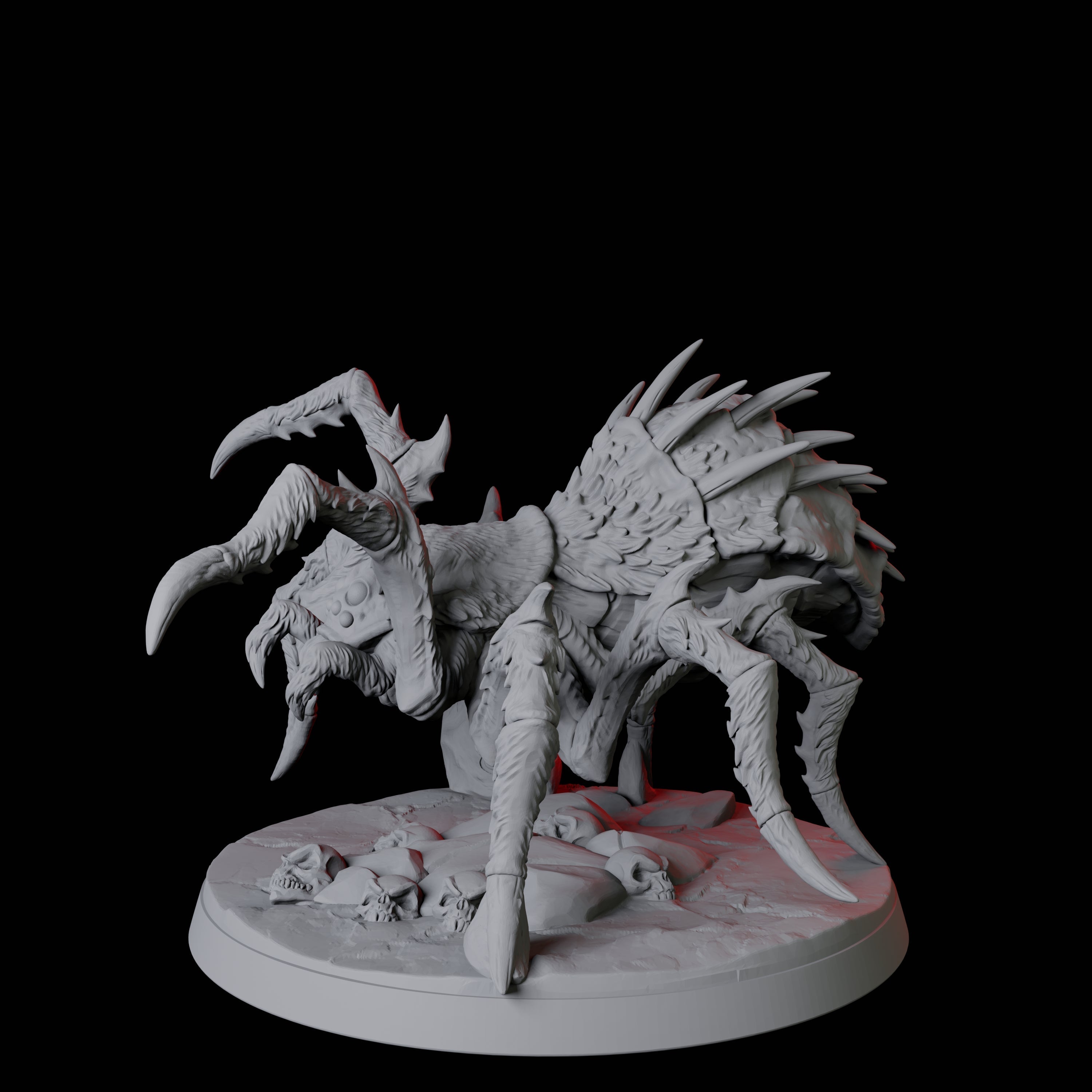 Creeping Giant Spider C Miniature for Dungeons and Dragons, Pathfinder or other TTRPGs