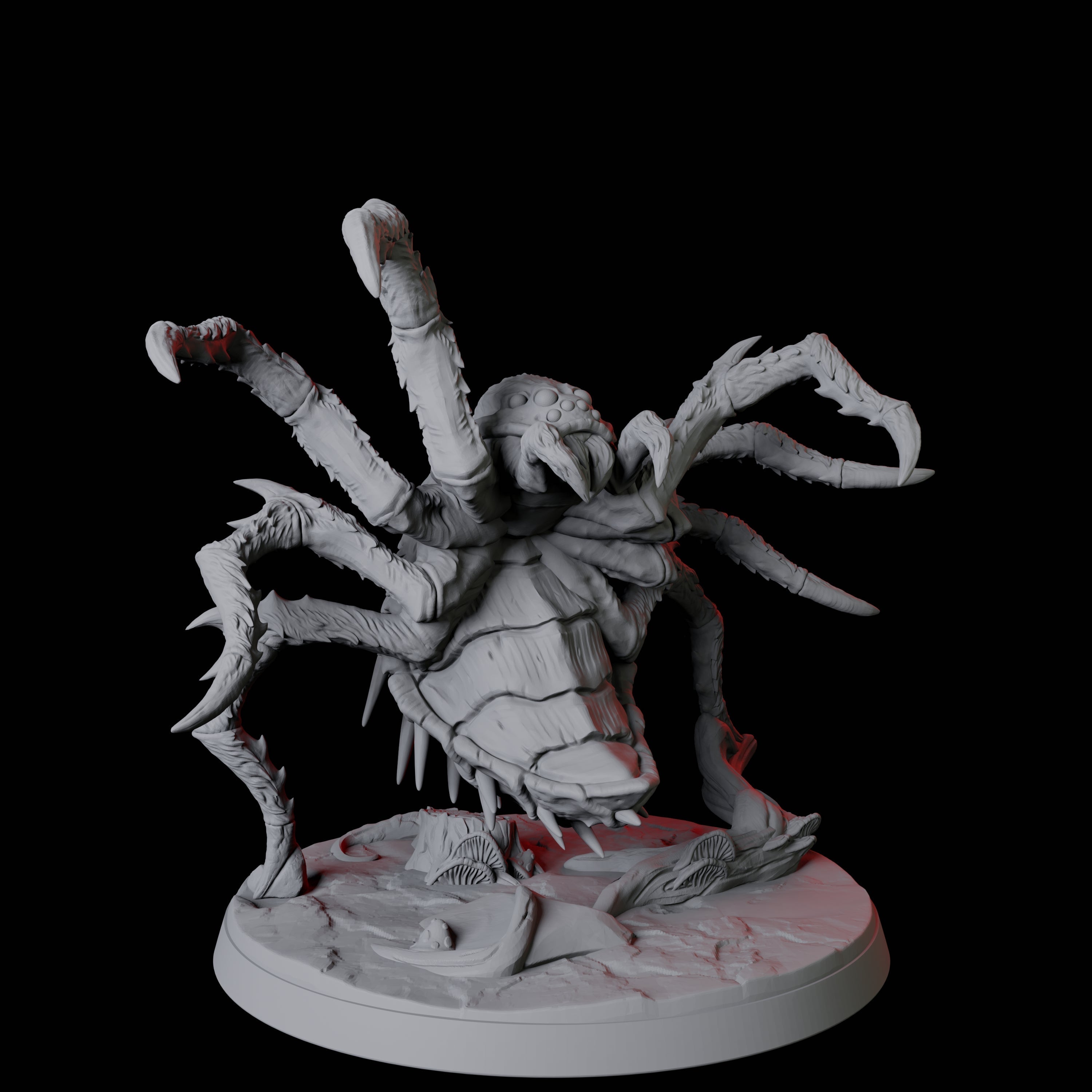 Creeping Giant Spider D Miniature for Dungeons and Dragons, Pathfinder or other TTRPGs