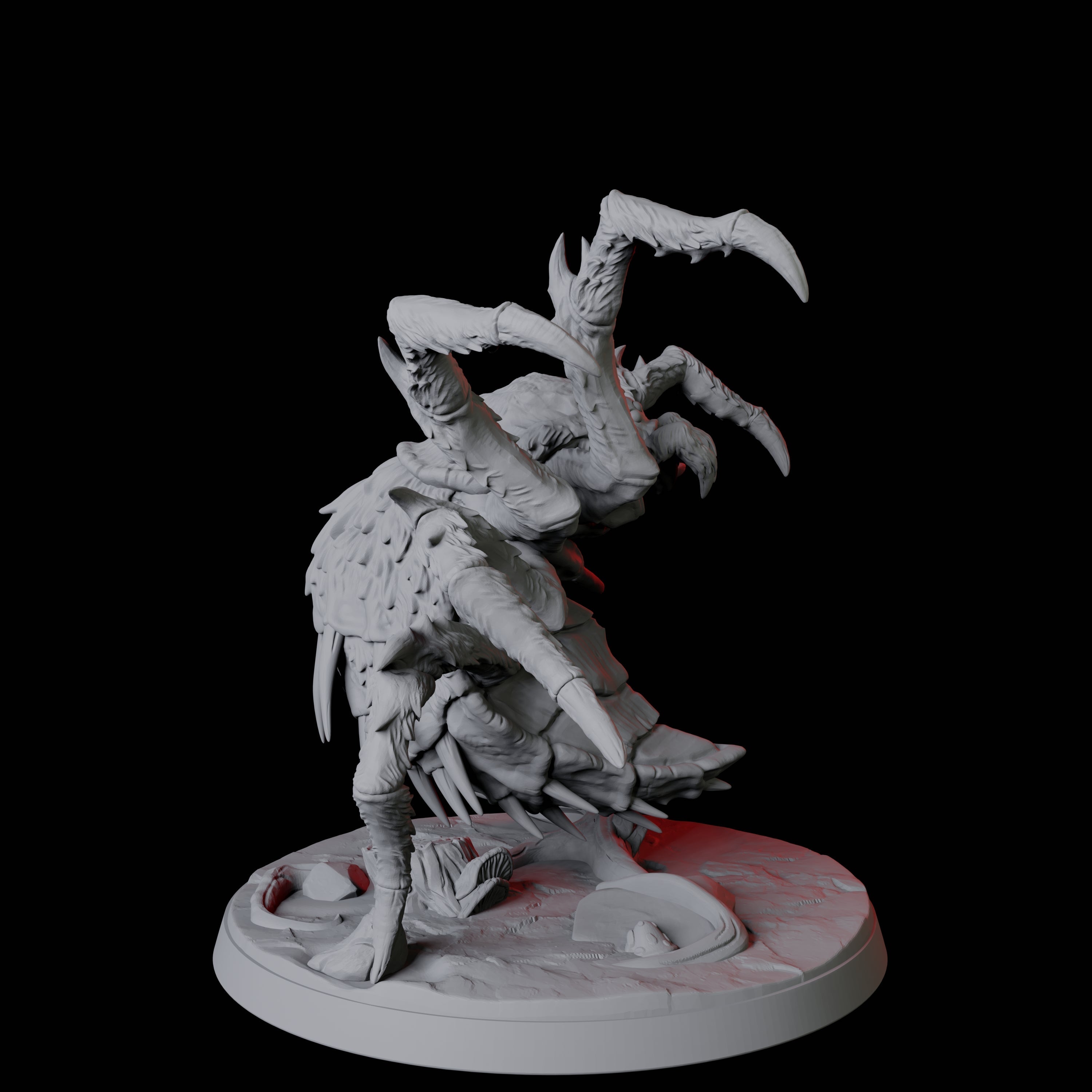 Creeping Giant Spider D Miniature for Dungeons and Dragons, Pathfinder or other TTRPGs