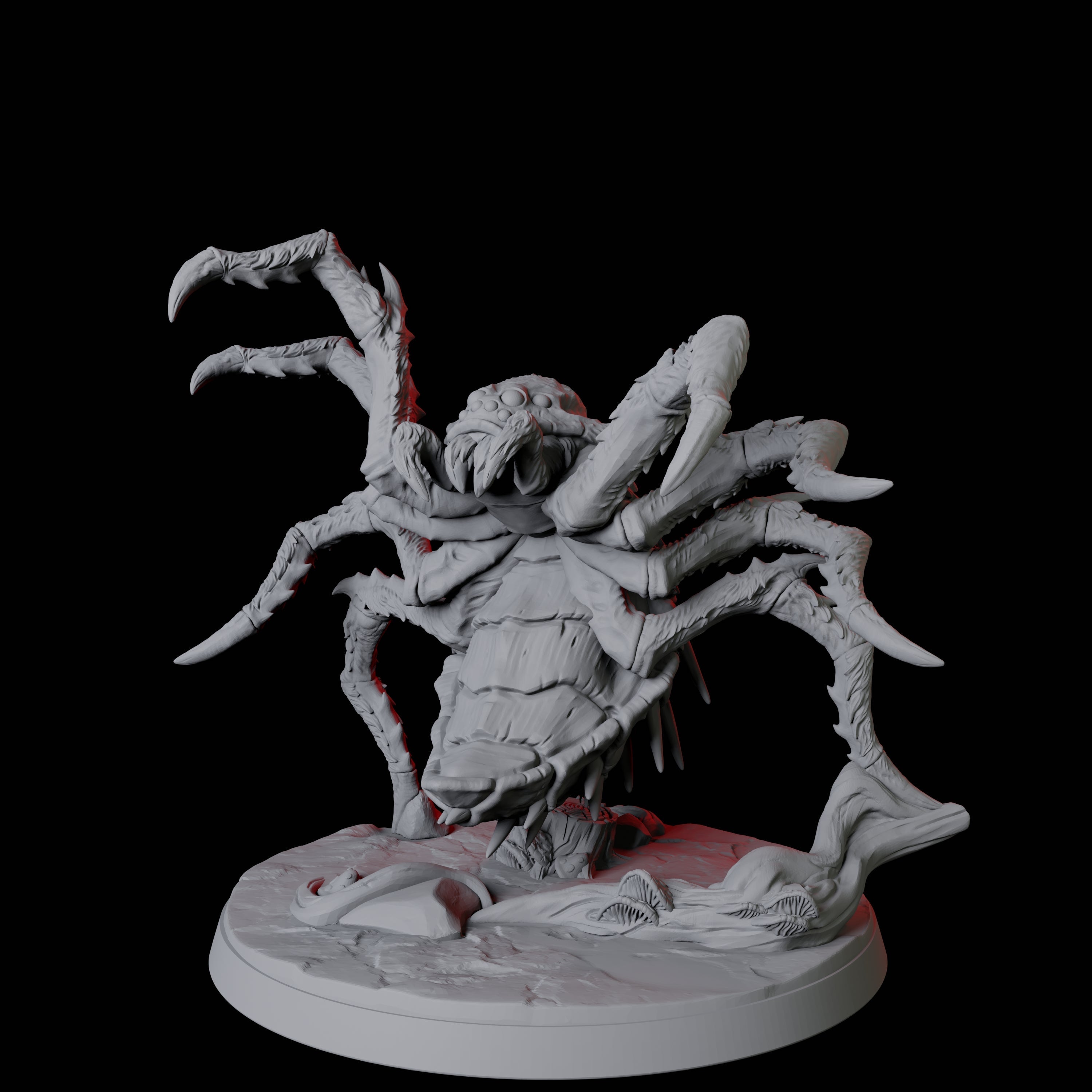 Creeping Giant Spider D Miniature for Dungeons and Dragons, Pathfinder or other TTRPGs