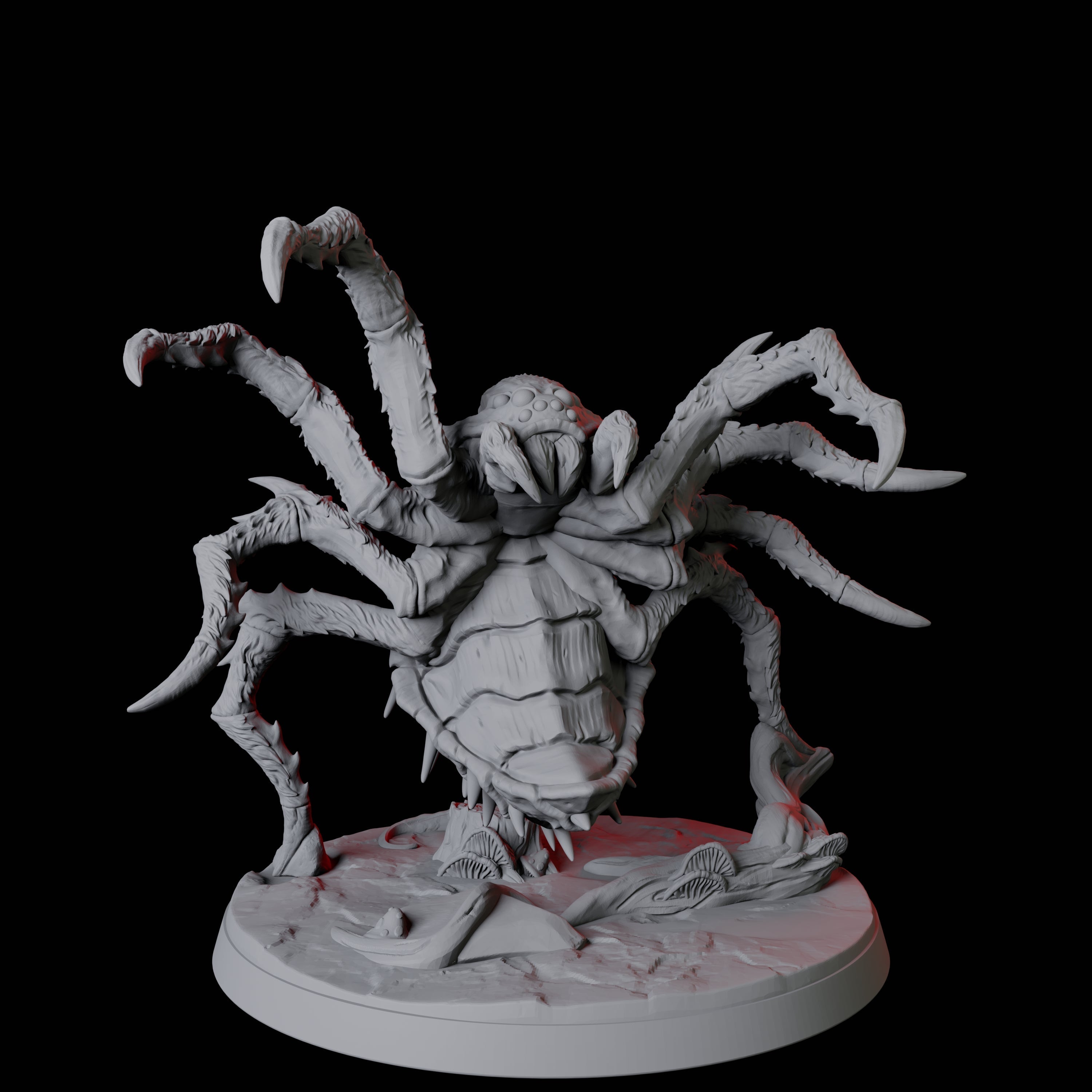 Creeping Giant Spider D Miniature for Dungeons and Dragons, Pathfinder or other TTRPGs