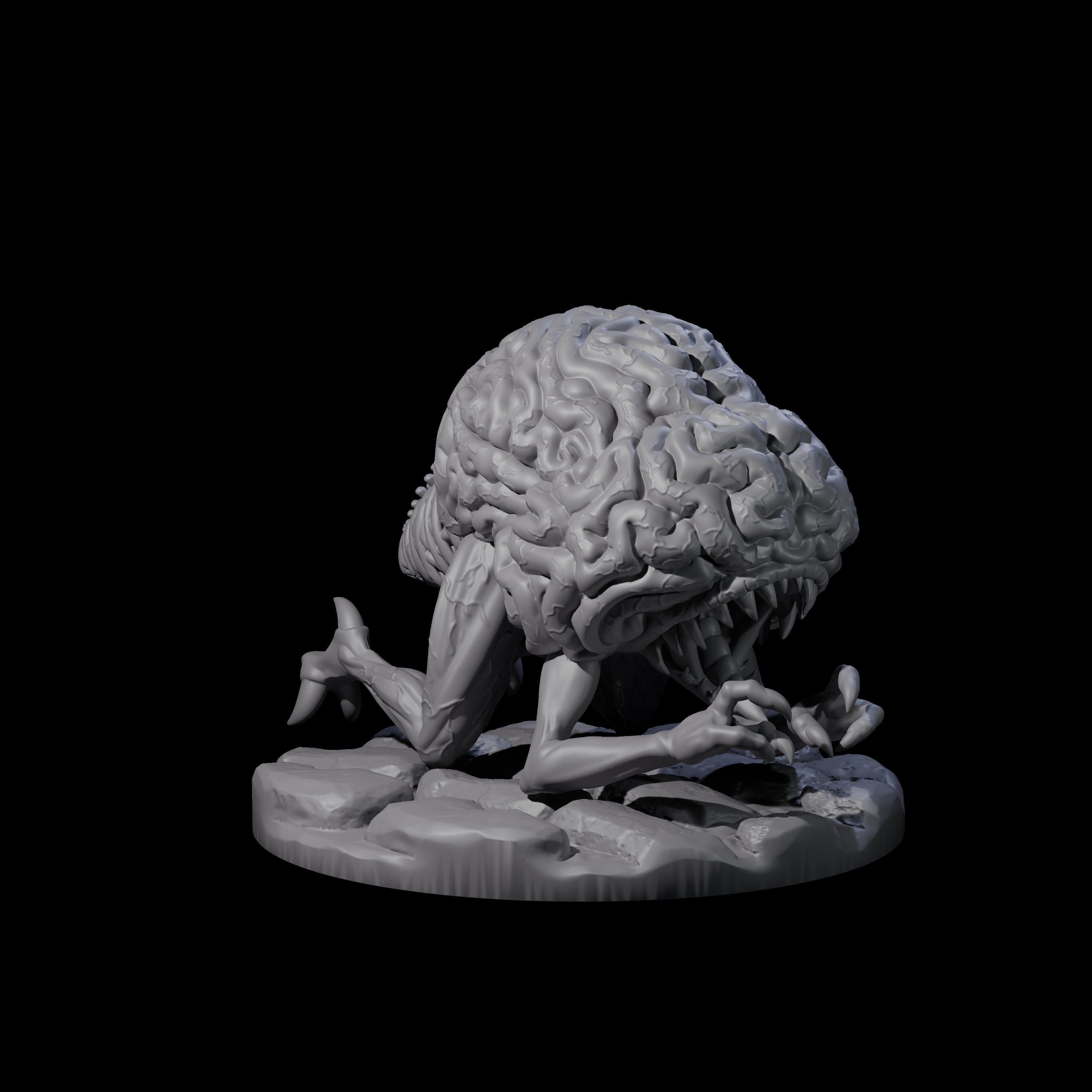 Creeping Intellect Devourer Miniature for Dungeons and Dragons, Pathfinder or other TTRPGs