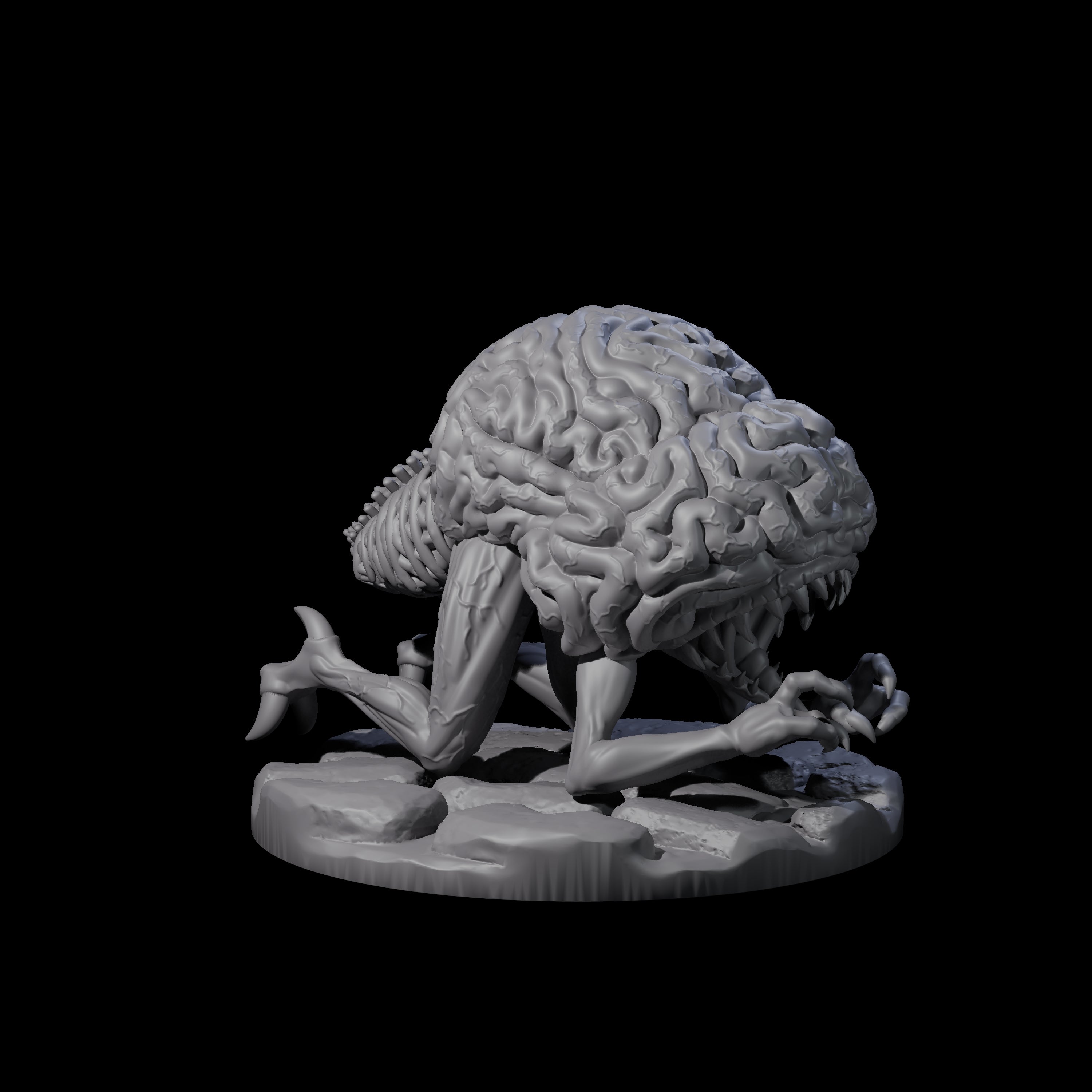 Creeping Intellect Devourer Miniature for Dungeons and Dragons, Pathfinder or other TTRPGs