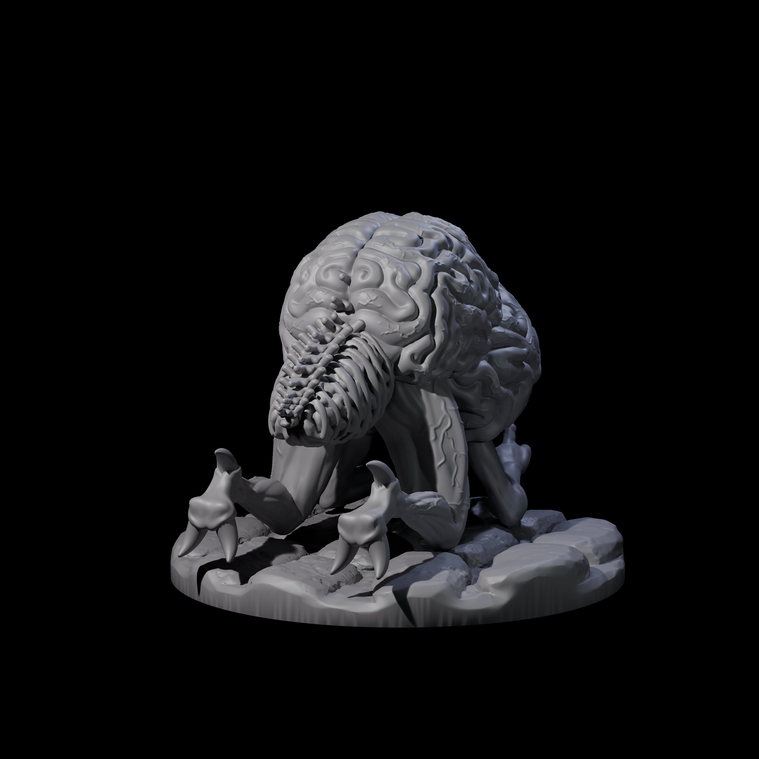 Creeping Intellect Devourer Miniature for Dungeons and Dragons, Pathfinder or other TTRPGs