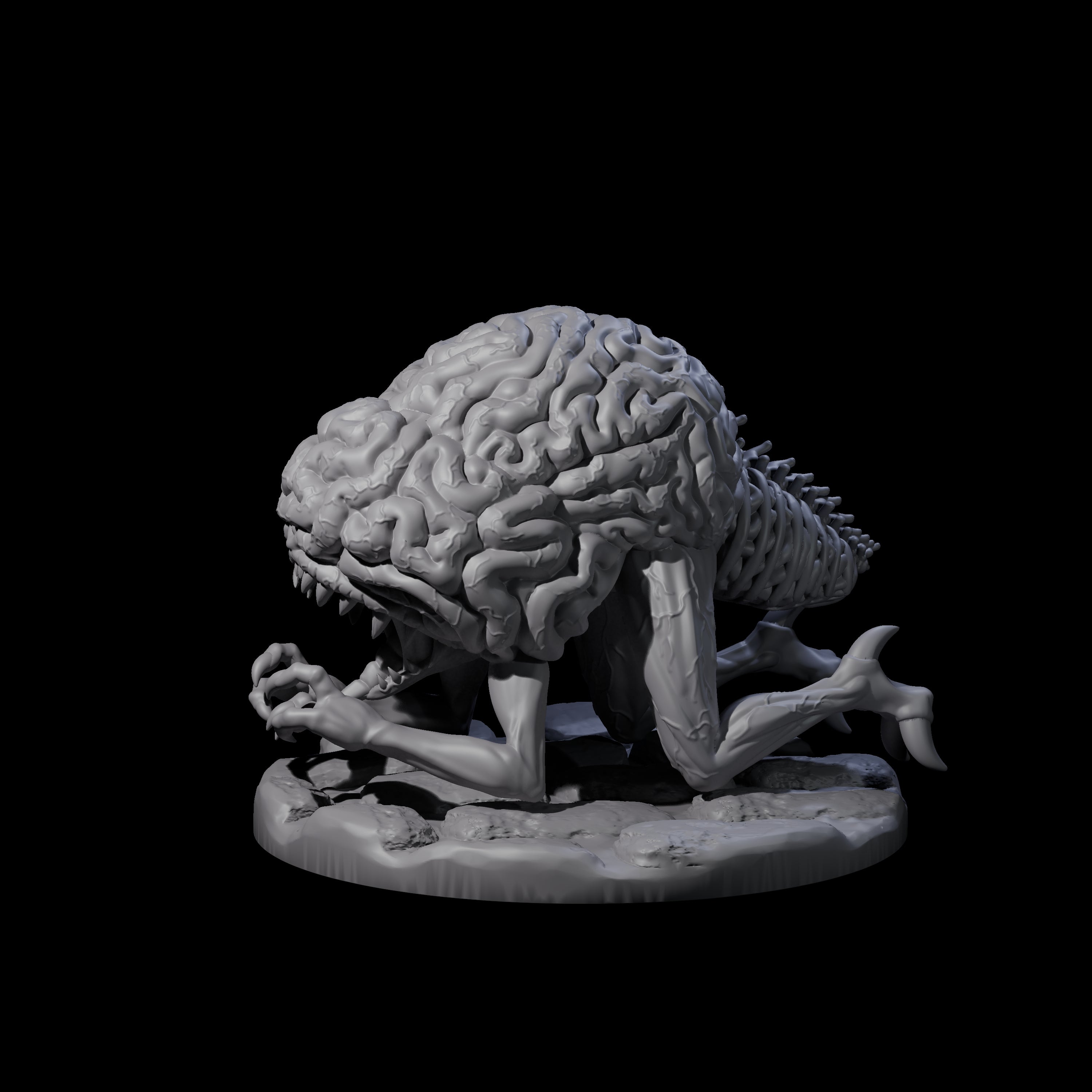 Creeping Intellect Devourer Miniature for Dungeons and Dragons, Pathfinder or other TTRPGs