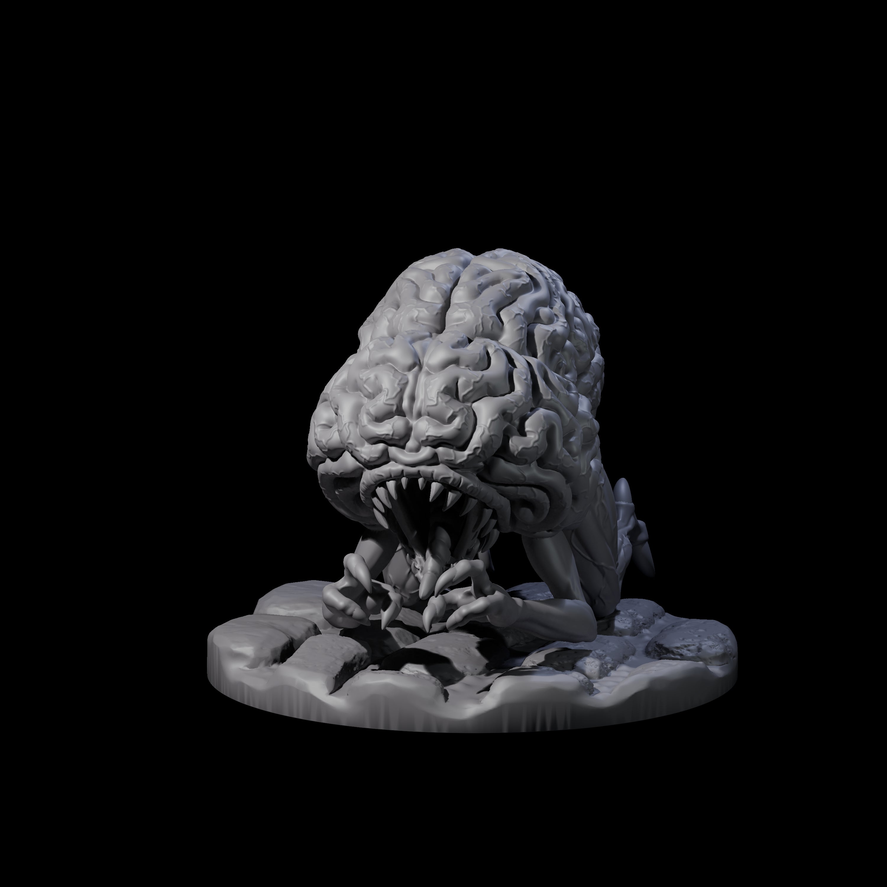 Creeping Intellect Devourer Miniature for Dungeons and Dragons, Pathfinder or other TTRPGs