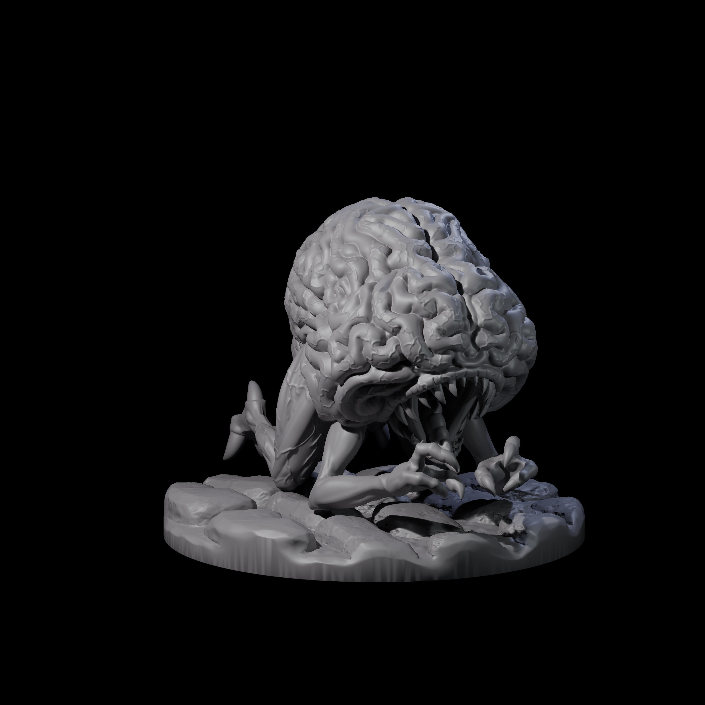 Creeping Intellect Devourer Miniature for Dungeons and Dragons, Pathfinder or other TTRPGs