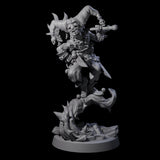 Creeping Jester Assassin Miniature for Dungeons and Dragons, Pathfinder or other TTRPGs