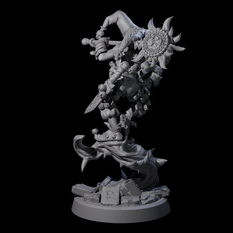 Creeping Jester Assassin Miniature for Dungeons and Dragons, Pathfinder or other TTRPGs