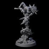 Creeping Jester Assassin Miniature for Dungeons and Dragons, Pathfinder or other TTRPGs