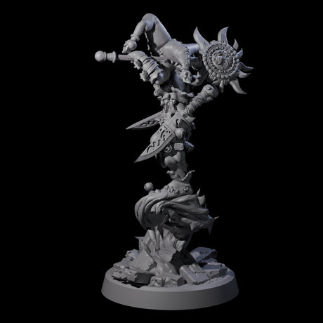 Creeping Jester Assassin Miniature for Dungeons and Dragons, Pathfinder or other TTRPGs