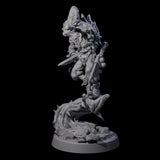 Creeping Jester Assassin Miniature for Dungeons and Dragons, Pathfinder or other TTRPGs