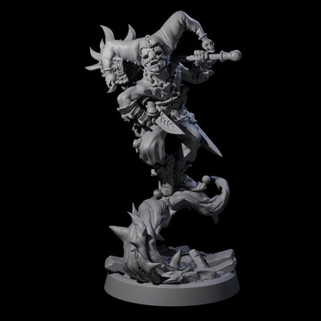 Creeping Jester Assassin Miniature for Dungeons and Dragons, Pathfinder or other TTRPGs