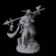 Creepy Gravedigger A Miniature for Dungeons and Dragons, Pathfinder or other TTRPGs
