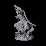 Creepy Gravedigger D Miniature for Dungeons and Dragons, Pathfinder or other TTRPGs