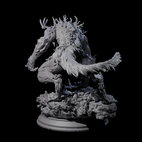 Creepy Wrendigo Miniature for Dungeons and Dragons, Pathfinder or other TTRPGs