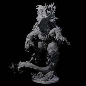 Cresting Elder Dragon Turtle Miniature for Dungeons and Dragons, Pathfinder or other TTRPGs