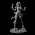 Crimson - Cocky Rogue Miniature for Dungeons and Dragons, Pathfinder or other TTRPGs