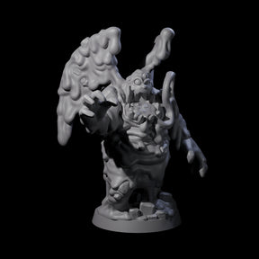 Crispy Magma Mephit Miniature for Dungeons and Dragons, Pathfinder or other TTRPGs