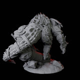 Crocodile Lizardfolk Warrior C Miniature for Dungeons and Dragons, Pathfinder or other TTRPGs