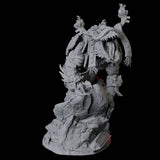 Crocodile Lizardfolk Warrior D Miniature for Dungeons and Dragons, Pathfinder or other TTRPGs