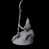 Crocodile Worshipping Priestess D Miniature for Dungeons and Dragons, Pathfinder or other TTRPGs