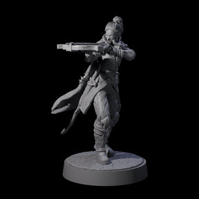 Crossbow Ready Rogue B Miniature for Dungeons and Dragons, Pathfinder or other TTRPGs