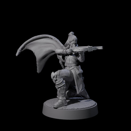 Crossbow Ready Rogue E Miniature for Dungeons and Dragons, Pathfinder or other TTRPGs
