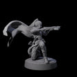 Crossbow Ready Rogue E Miniature for Dungeons and Dragons, Pathfinder or other TTRPGs
