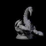 Crouching Crysmal Miniature for Dungeons and Dragons, Pathfinder or other TTRPGs